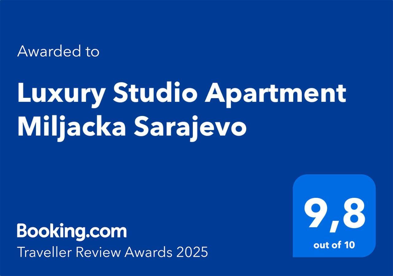 Luxury Studio Apartment Miljacka Sarajevo Exterior photo